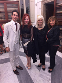 Principe Alessio Trentin- Laura nuccetelli- M.R.Sangiuolo- Maria Pia Cappello  